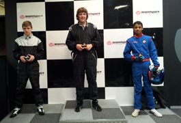 Racing Perfection Kart Academy Brighton Juniors Final Podium - Round 4